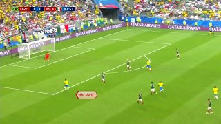 كاس العالم شااهد هدف المنتخب البرازيلي الثاني عن طريق فيريمينو بصوت الجمهور FULL HD