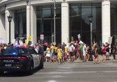 Crowds Swarm Buffalo ICE Offices During #FamiliesBelongTogether March