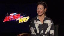 Evangeline Lilly Loves Her Wasp Suit