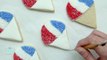 How to decorate Snow Cone Sugar Cookies for the Fourth of July!