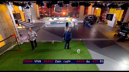 تحدي ضربات الجزاء بين محمد خير الجراح وهبة حيدري