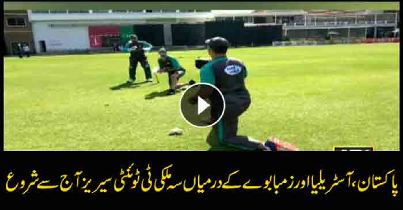 T20 Tri-Series start today at Harare between Pakistan, Australia and Zimbabwe
