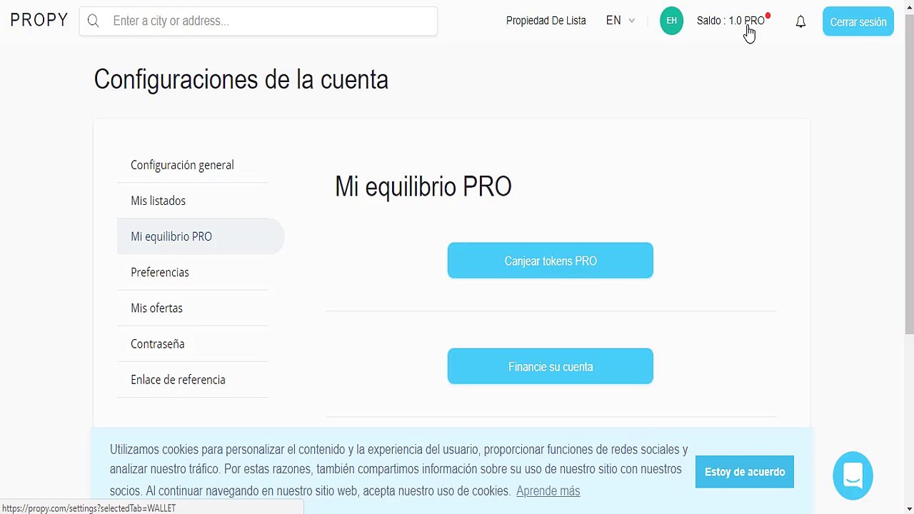 CRYPTO GANA TOKENS PROPY totalmente gratis