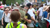 Chicagoans Rally Against Trump Immigration Policies Despite Major Heat Wave