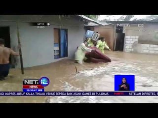 Banjir Bandang, Warga Ambon Coba Selamatkan Peralatan - NET 12