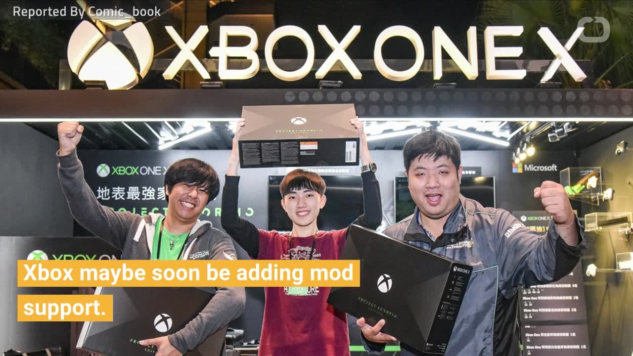 Xbox Could Soon Add Mod Support