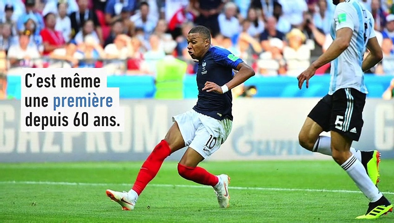Mbappé, un phéè de prຜé digne du Roi Pelé - Foot - CM 2018 - Bleus