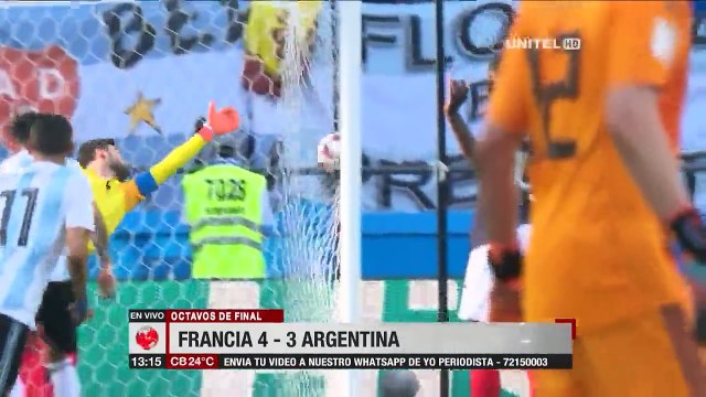 Francia Vs. Argentina 4-3 Resumen y goles (Octavos de Final Mundial Rusia 2018)