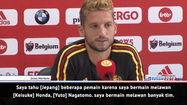 Kami Punya Rasa Hormat Kepada Jepang - Mertens