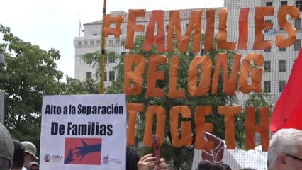 Los Angeles'ta Trump Karşıtı Gösteri