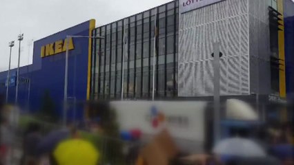 경기 고양 이케아 화재경보 오작동...수백 명 대피 / YTN