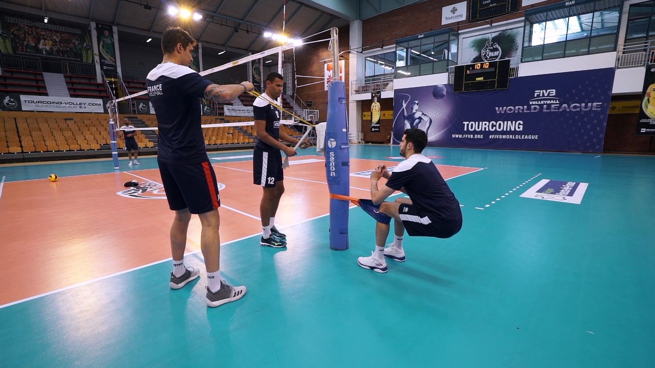 Equipe de France de Volley - J2 - Préparation Volleyball Nations League