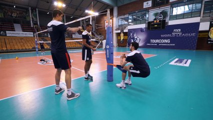 Equipe de France de Volley - J2 - Préparation Volleyball Nations League