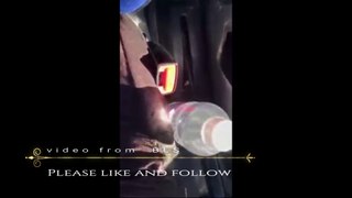 Keeping water bottle is a fire hazard in the car
