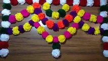 - Only Pompom Toran for Mandir | Bandhanwan | Door hanging | Toran, woolen toran bandhanwarCredit: Ks3 CreativeArtFull video:
