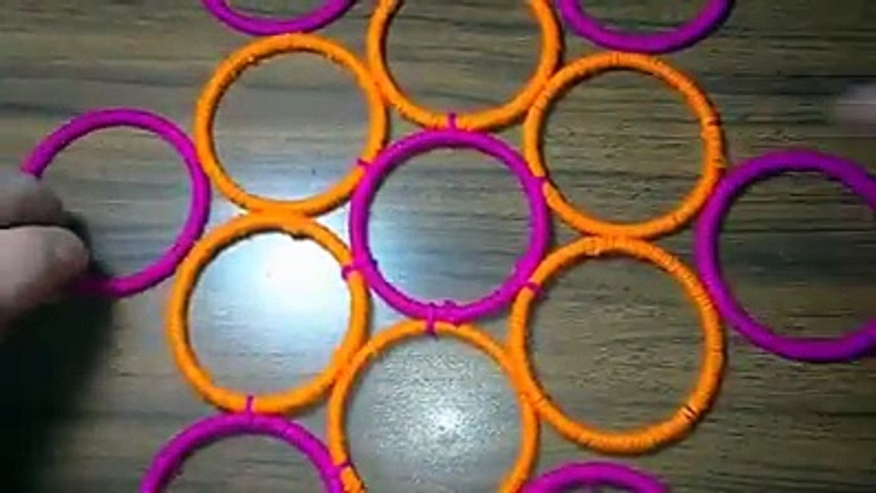 - DIY Wall Hanging decor from old waste bangles and woolen | best out of waste | woolen wall hangingCredit: Ks3 CreativeArtFull video: