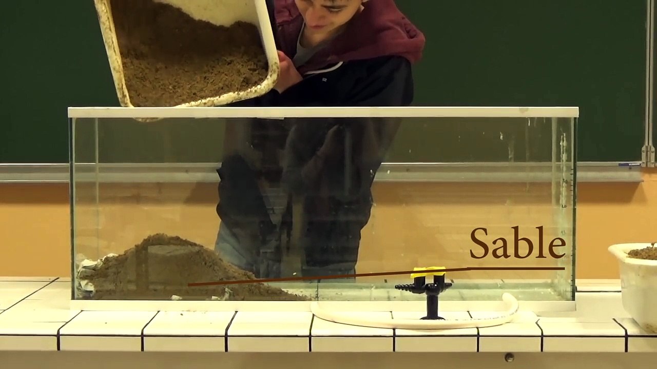 Expérience TPE sur les tsunamis