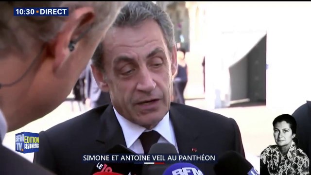Simone Veil au Panthéon: Elle incarne le XXème siècle avec toutes ses contradictions, ses malheurs et ses espérances , décrit Nicolas Sarkozy
