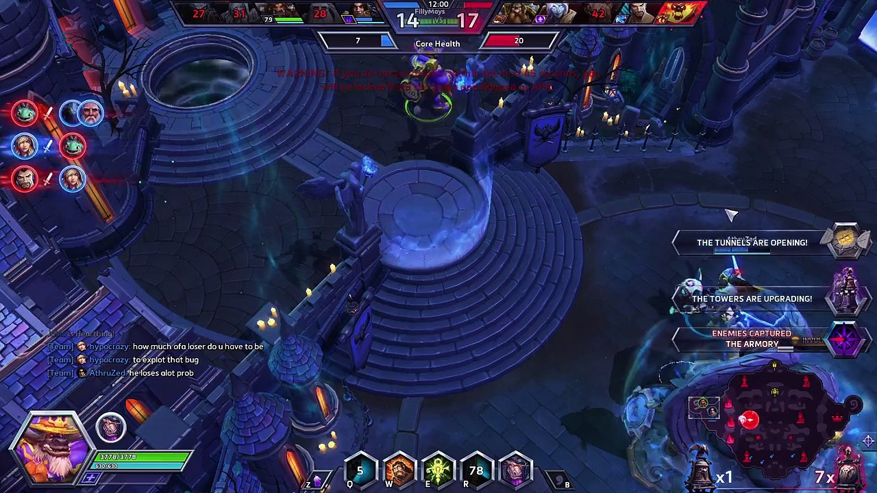 Ragnaros Lava Wave Towers of Doom Gamebreaking Bug