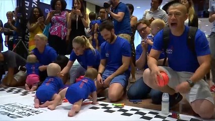 هذا الصباح- سباق الحبو للأطفال الرضع بنيويورك