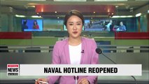 Inter-Korean naval communication channel reopened