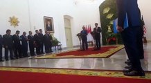 Sidang media Perdana Menteri, Tun Dr Mahathir Mohamad bersama dengan Presiden Indonesia, Joko Widodo di Istana Presiden Bogor, hari ini.