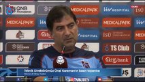 Trabzonspor Teknik Direktörü Ünal Karaman sert konuştu: Trabzonspor naz çekmez!