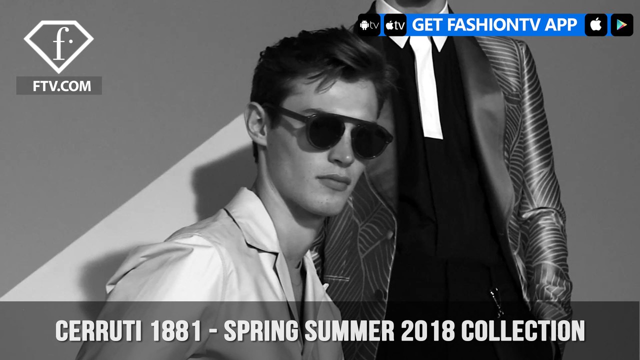 Cerruti 1881 Classic Miami Vice Spring/Summer 2018 Mens Collection | FashionTV | FTV