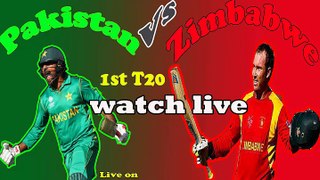 Pakistan vs Zimbabwe tri series 2018