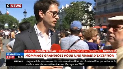 La France a rendu un ultime hommage à Simone Veil au Panthéon où elle reposera désormais, avec son mari, au milieu des héros de l'Histoire de France