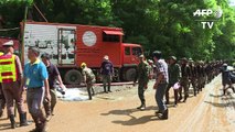 Thai rescuers establish base deep inside cave where boys trapped