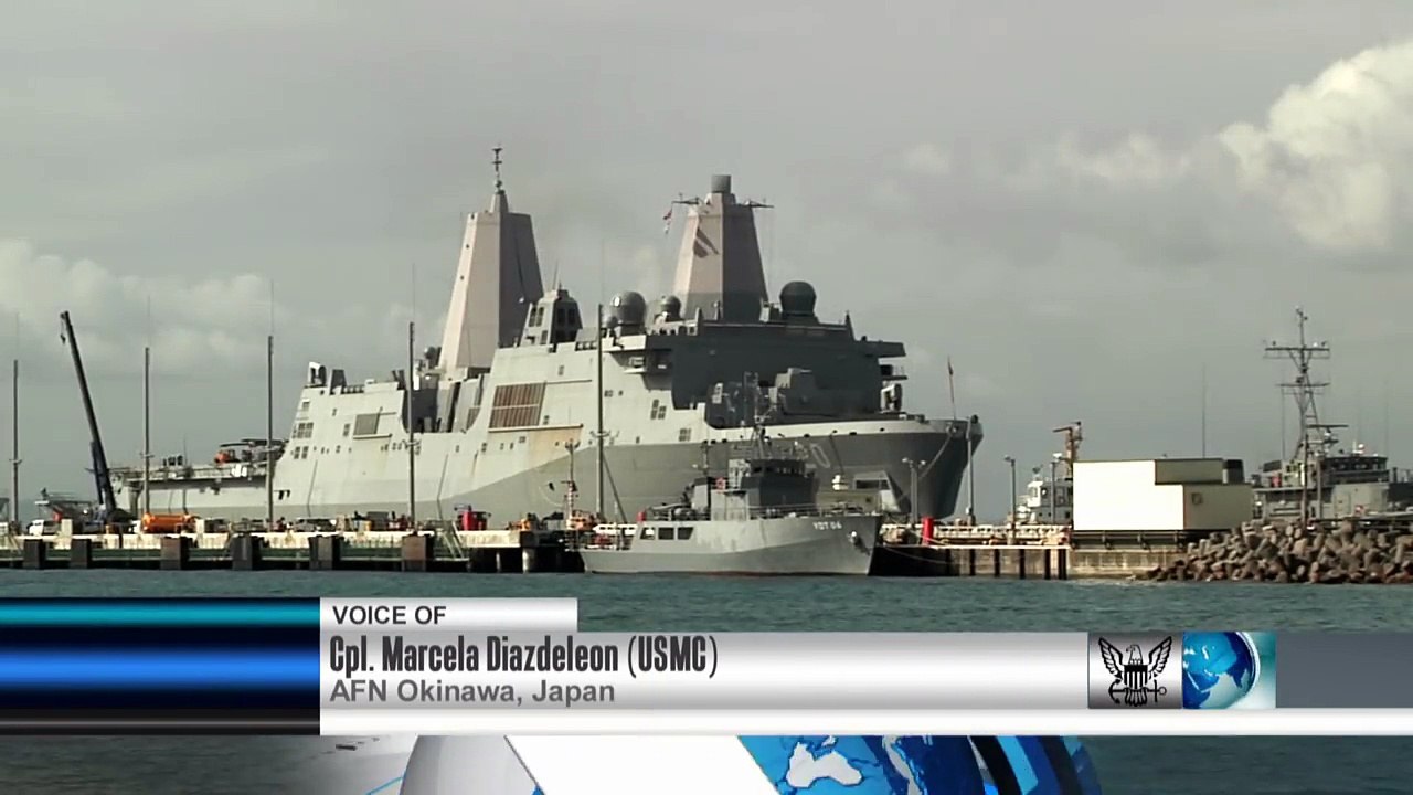 USS Green Bay Embarks