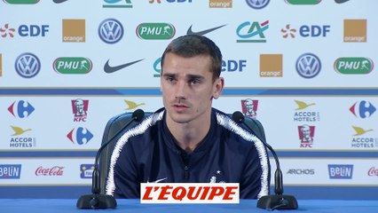 Griezmann «Ça va être très fort émotionnellement» - Foot - CM 2018 - Bleus