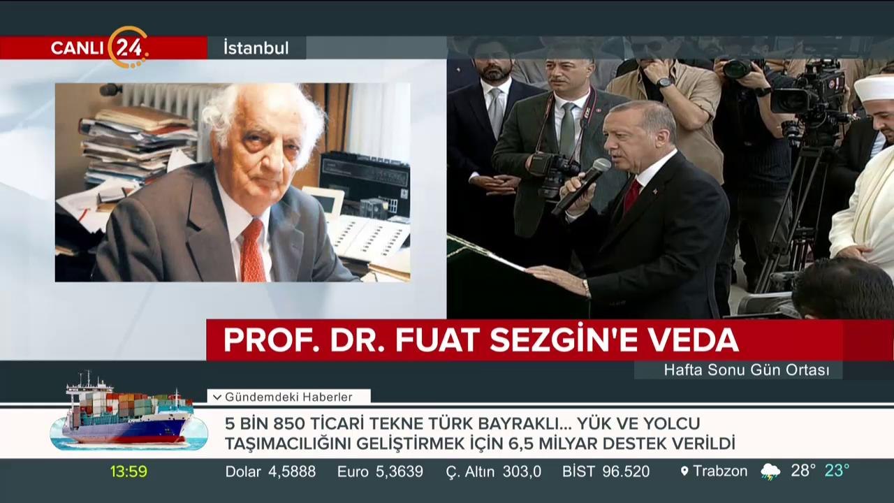 #SONDAKİKA 2019 Yılını Prof. Dr. Fuat Sezgin yılı olarak ilan