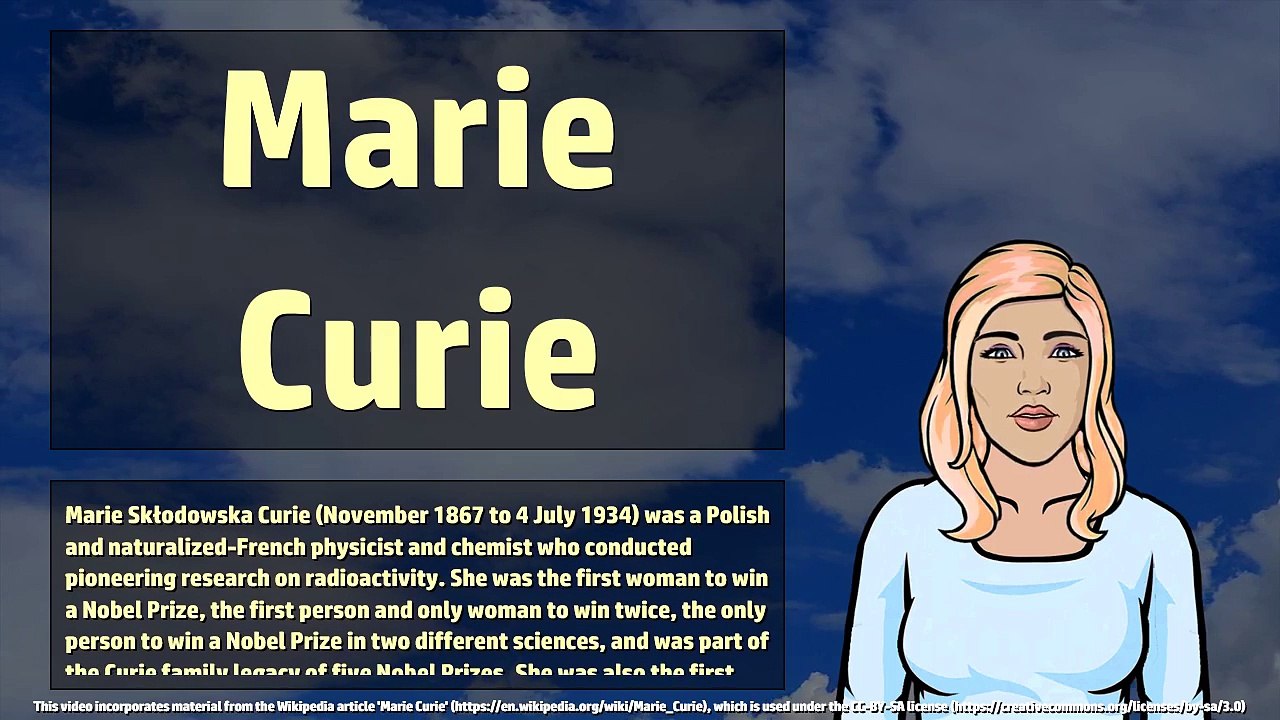 Marie Curie - Wikivids (2017)