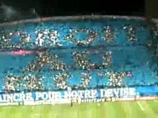 OM-LIVERPOOL(tifos virage sud)