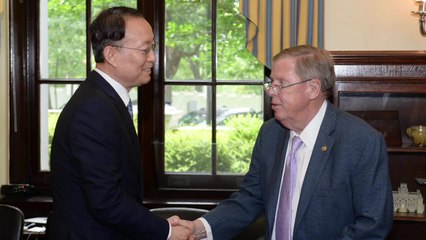 美 정·재계 만나 차 관세 부과 반대 설명 / YTN