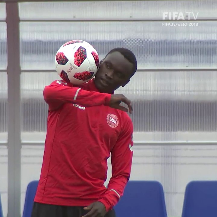 Pione Sisto is ready for Danmark's Round of 16 clash with Croatia