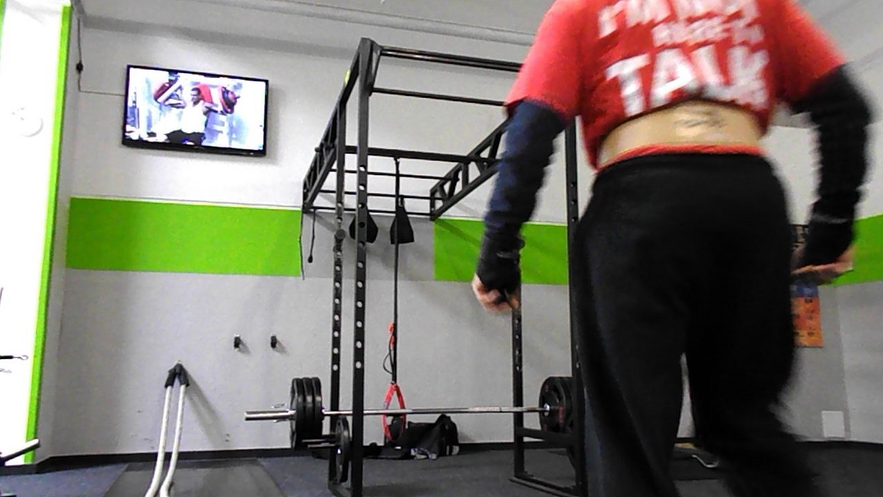 Vorsichter Satz Heben im Rack 140kg