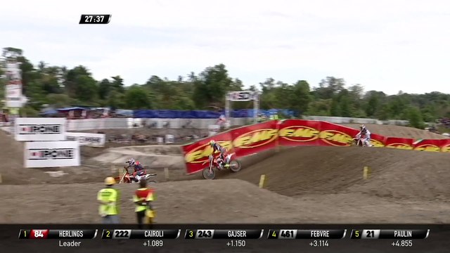 Cairoli, Herlings & Gajser battle MXGP Race 2 Start - MXGP of Indonesia