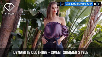 Dynamite Clothing Flirty and Powerful Summer 2018 Collection | FashionTV | FTV