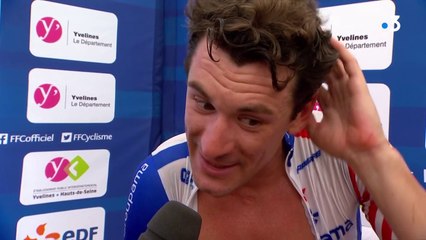Anthony Roux, champion de France de cyclisme :"J'y crois pas !"