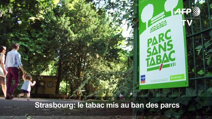 A Strasbourg, le tabac banni des parcs et jardins publics