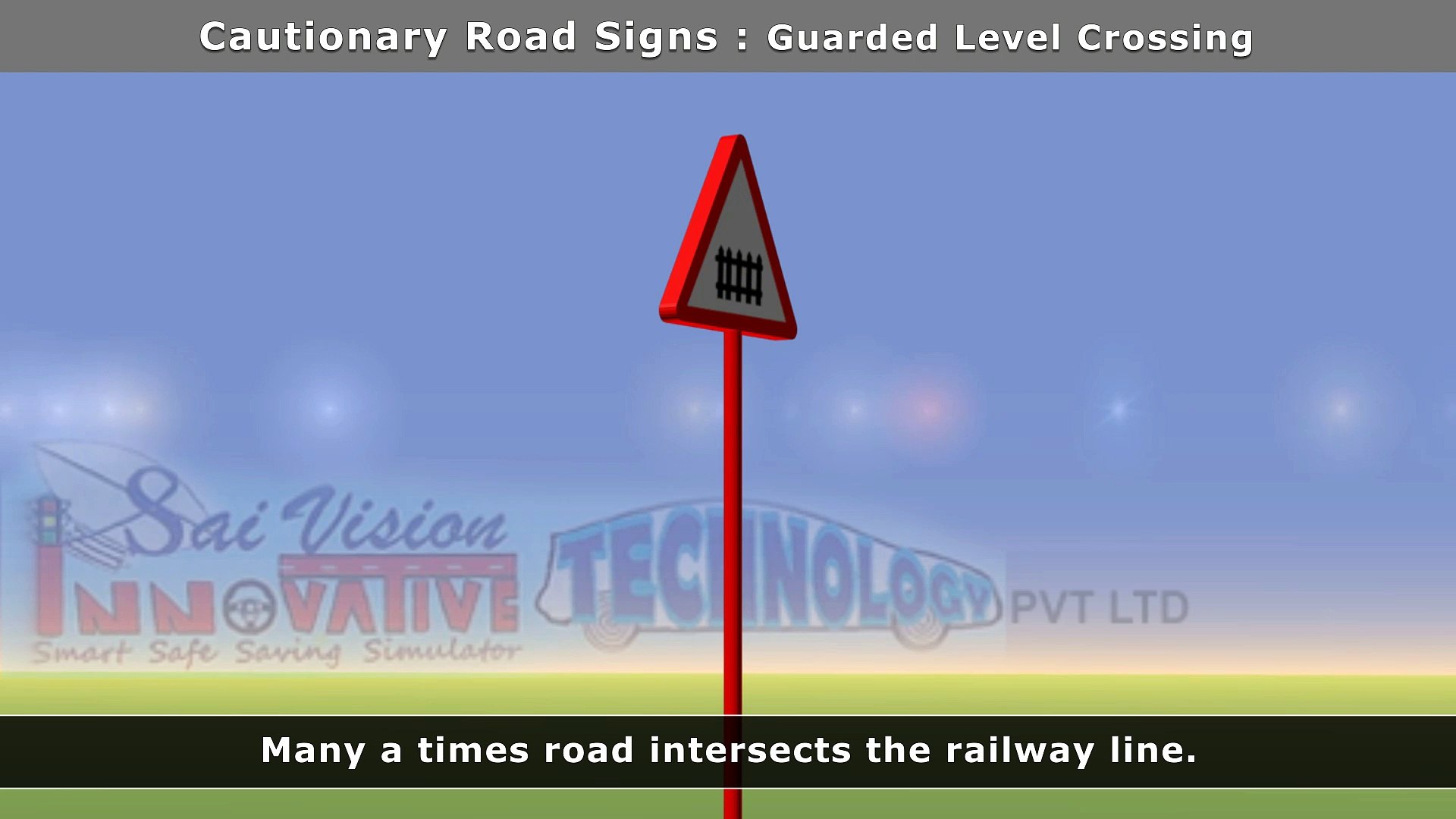 Signboard Guarded Level Crossing Video Dailymotion