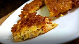 Crispy and Juicy Omelette | Thai Omelette