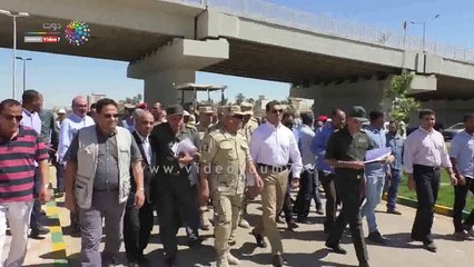 وزير الرى وكامل الوزير يتفقدان مشروع قناطر أسيوط الجديدة ومحطتها الكهرومائية