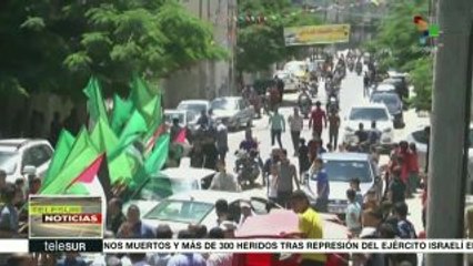 Realizan funeral de joven palestino asesinado por milicias israelíes