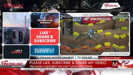 2018 AMA Supercross Rd#16 Salt Lake City Race Replay HD (Part 1)