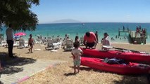 Erciş'te plaj sezonu açıldı - VAN