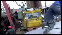 Heavy Equipment Disaster Massive Crane Lifting Fail